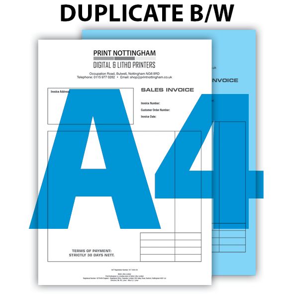 2 Part NCR BOOKS AND PADS x2 black A4